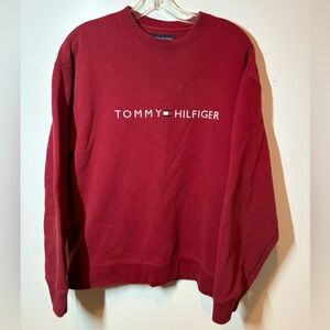 Tommy Hilfiger Deep Red Crewneck